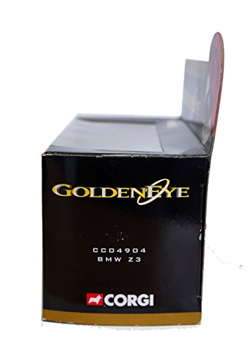 Vintage Corgi 2003 James Bond 007 Goldeneye - The Directors Cut Collection - BMW Z3 1:36 Scale Die-Cast Car Vehicle Replica Model Number CC04904 - Brand New Shop Stock Room Find
