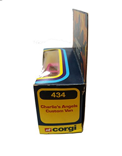 Vintage Corgi Charlies Angels Custom Chevy Van Die Cast Vehicle Replica Number 434 1978 Mint In Original Box Shop Stock Room Find