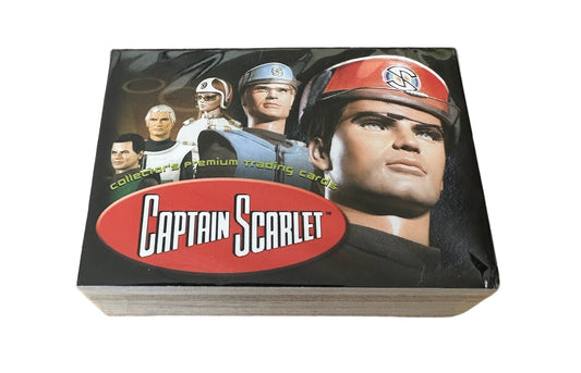 Vintage Cards Ink 1991 Captain Scarlet Collectors Premium Basic Trading Card Set / Collector Cards 72 Card Base Set Sealed In Pack - Former Shop Stock