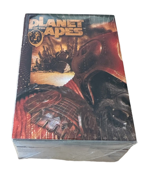 Vintage Topps 2001 Planet Of The Apes The Movie Basic Trading Card Set / Collector Cards 90 Card Base Set Sealed In Pack - Former Shop Stock