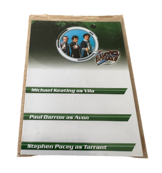 Vintage Unstoppable 2013 Blakes 7 Triple Autograph Card S2KDP - Villa - Avon & Tarrant - Unsigned - Only 25 Produced Worldwide - Ultra Rare - Former Shop Stock