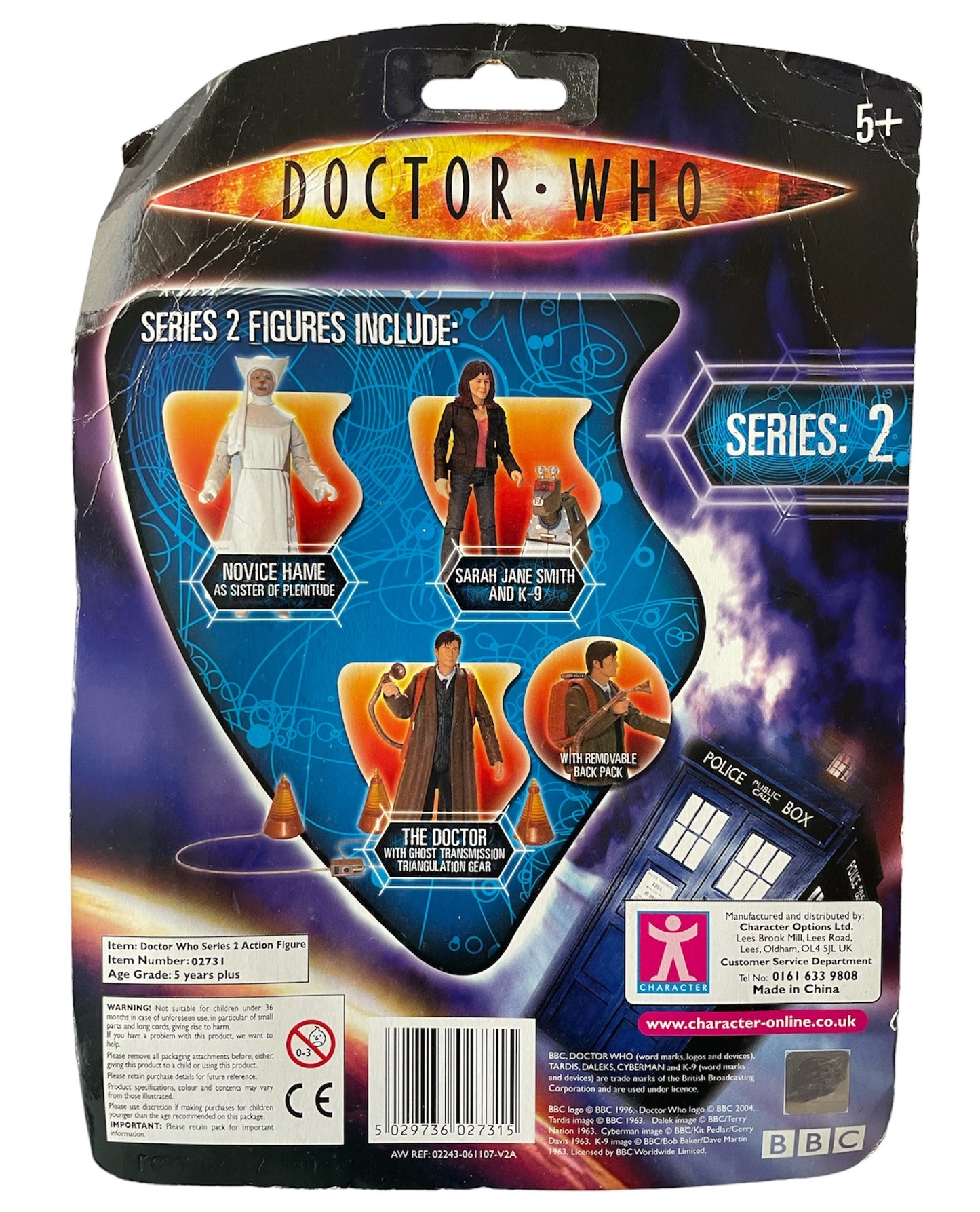 Vintage 2006 Doctor Dr Who Novice Hame As Sister Of Plenitude Highly Detailed Poseable Action Figure Series 2 - Brand New Factory Sealed Shop Stock Room Find