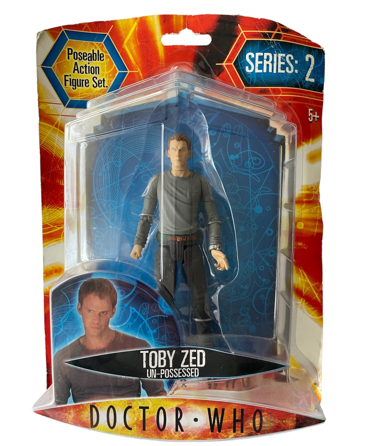 Vintage 2009 Dr Doctor Who Series 2 Toby Zed  Un-Possessed Variant 5 Inch Highly Detailed Poseable Action Figure - Shop Stock Room Find