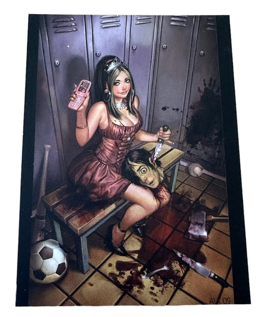 Vintage Cult Stuff 2015 Fell's Belle's - The Art Of Aly Fell - Promo Trading Card P1 - Very Rare - Former Shop Stock
