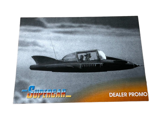 Vintage Unstoppable 2017 Gerry Andersons Supercar Dealer Promo Card RP1 - Very Rare - Former Shop Stock