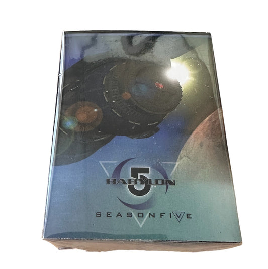 Vintage Skybox 1995 Babylon 5 Series Five Basic Trading Card Set / Collector Cards 81 Card Base Set Sealed In Pack - Former Shop Stock