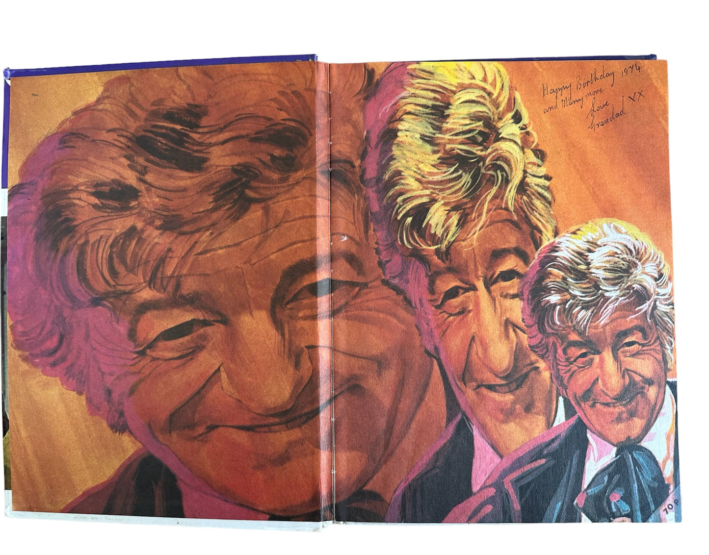 Vintage The Dr Who Annual 1973 Starring Jon Pertwee