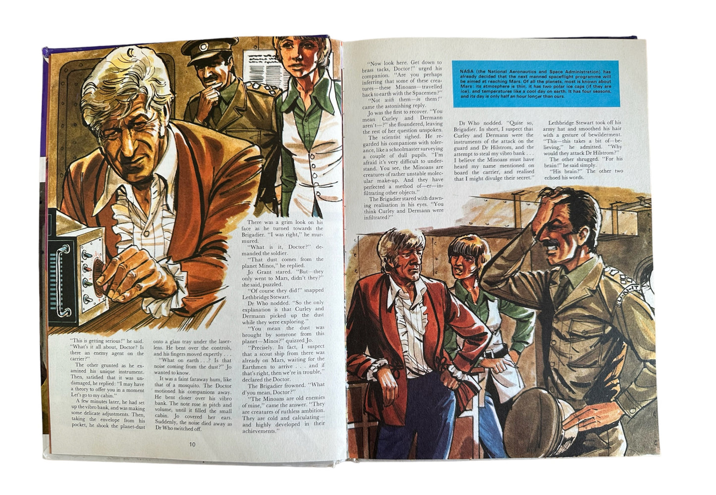 Vintage The Dr Who Annual 1973 Starring Jon Pertwee