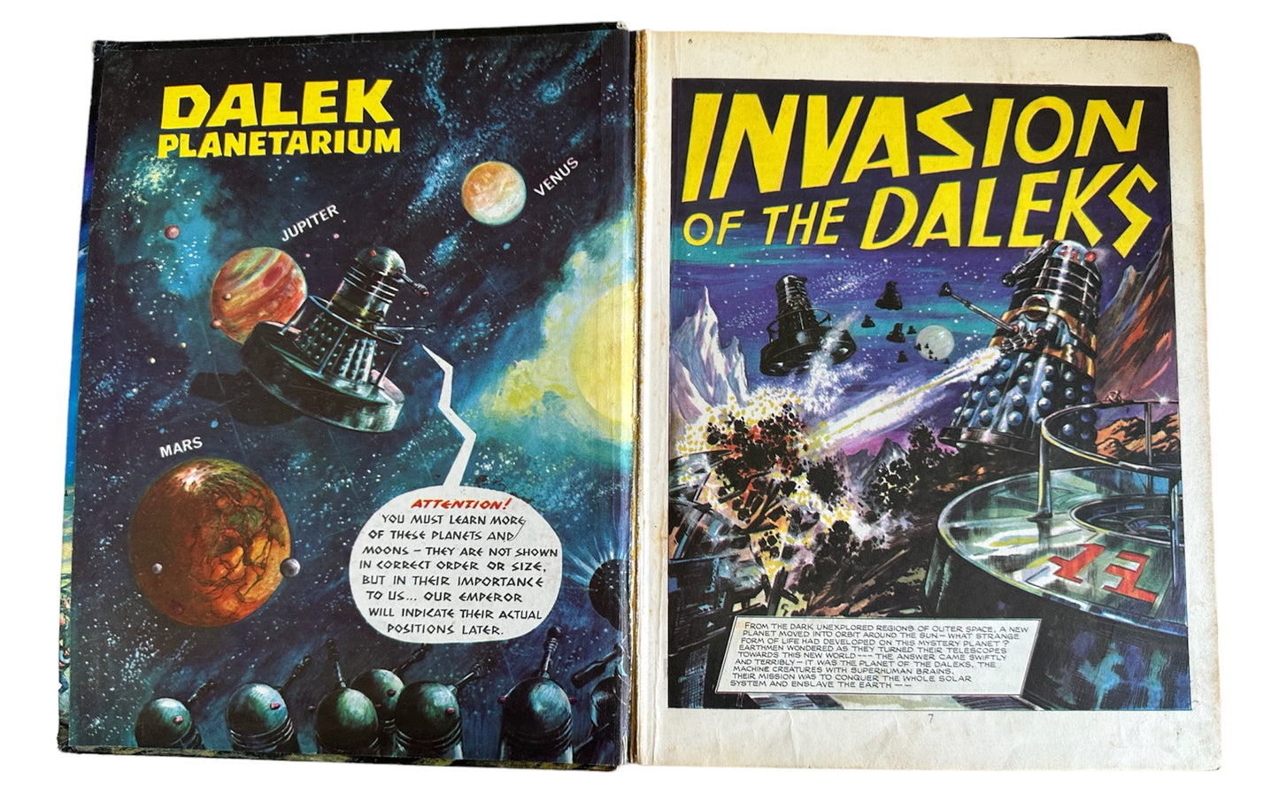 Vintage Terry Nations The Dalek Book Annual 1965
