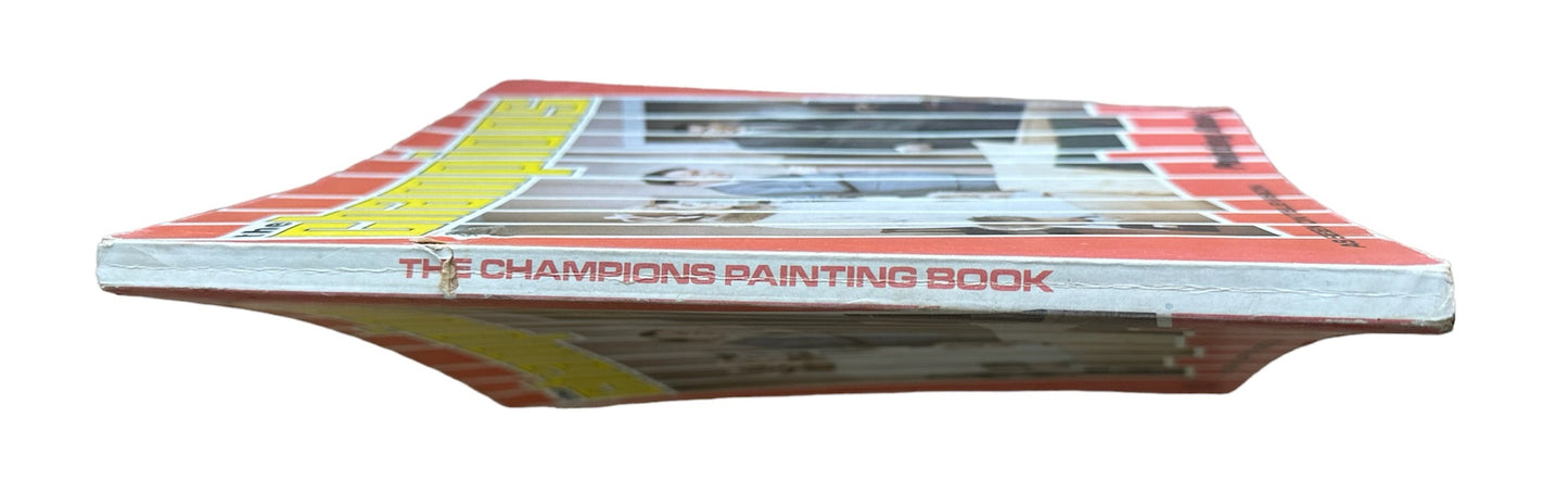 Vintage 1968 Ultra Rare The Champions Painting Book - As Seen In The Hit Television Series - Century 21 Publishing - Very Good Condition