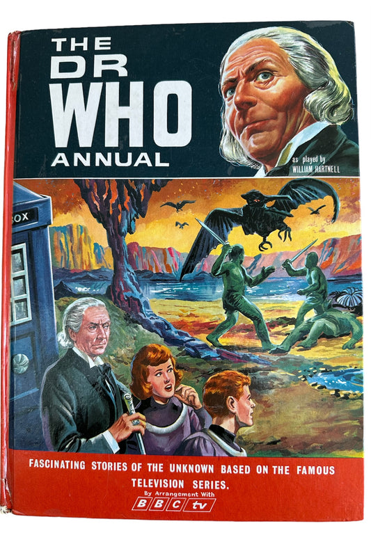Vintage Dr Who Annual 1966 from the first Doctor William Hartnell era - Fantastic Condition