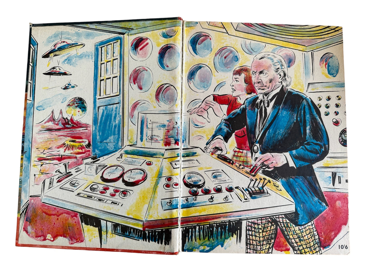 Vintage Dr Who Annual 1966 from the first Doctor William Hartnell era - Fantastic Condition