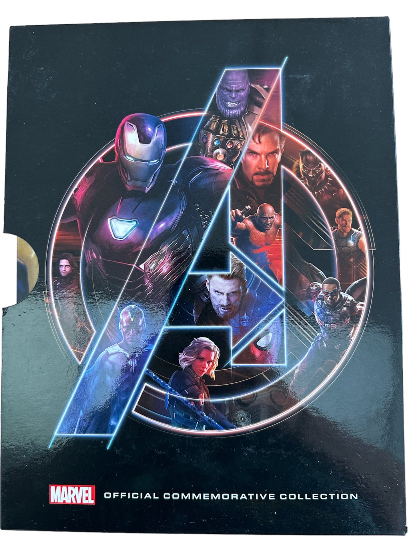 Vintage 2018 Marvel Avengers Infinity War Limited Edition Official Commemorative Coin Collection In Binder - Shop Stock Room Find