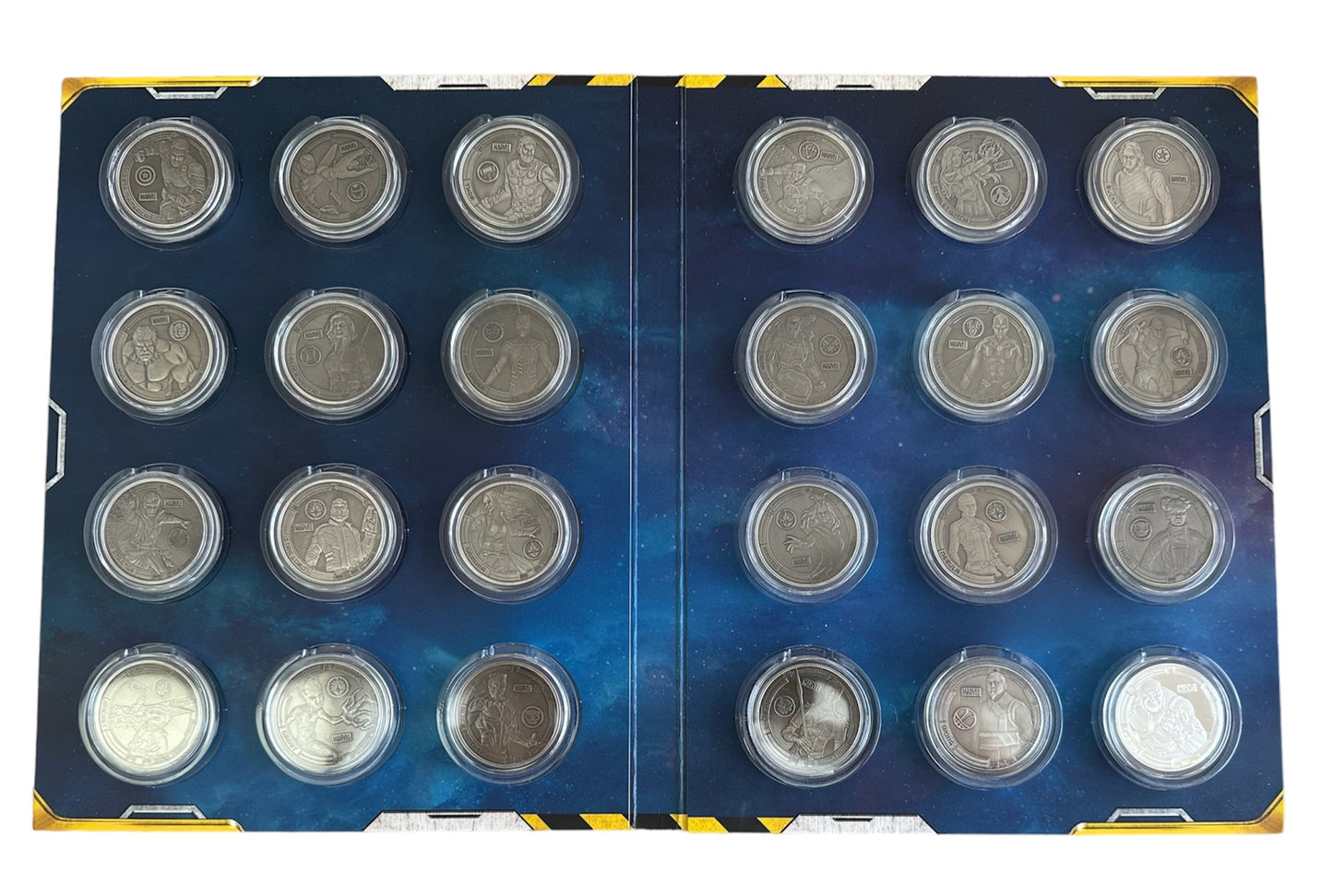 Vintage 2018 Marvel Avengers Infinity War Limited Edition Official Commemorative Coin Collection In Binder - Shop Stock Room Find