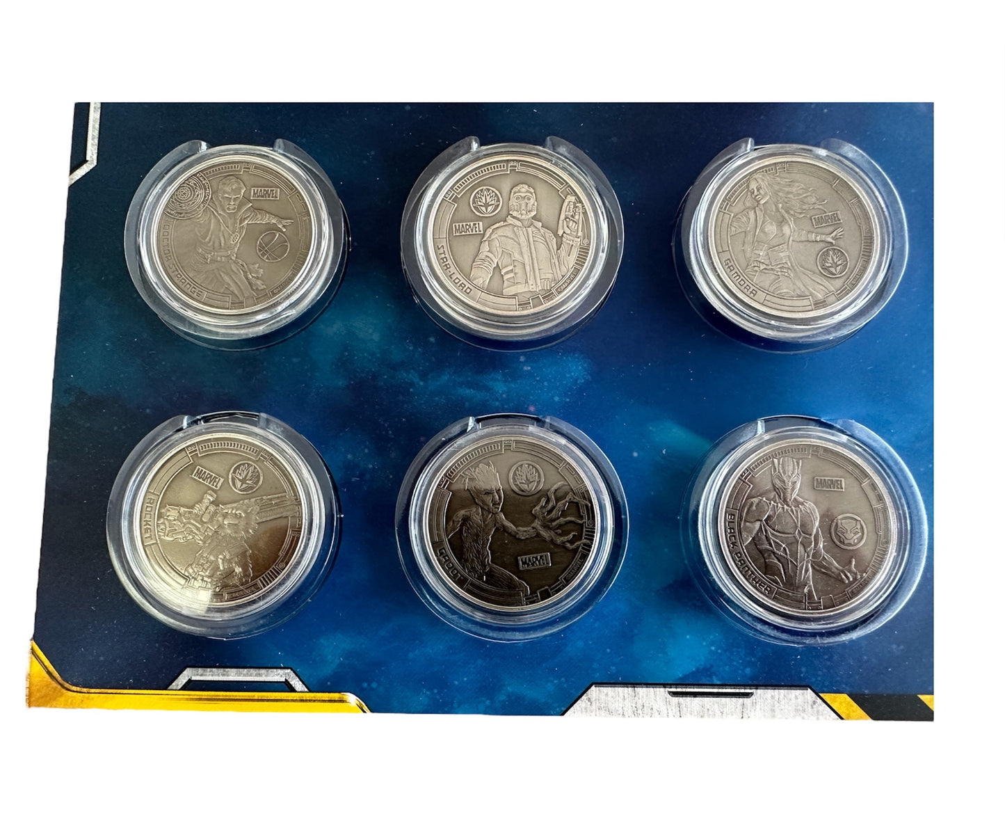 Vintage 2018 Marvel Avengers Infinity War Limited Edition Official Commemorative Coin Collection In Binder - Shop Stock Room Find