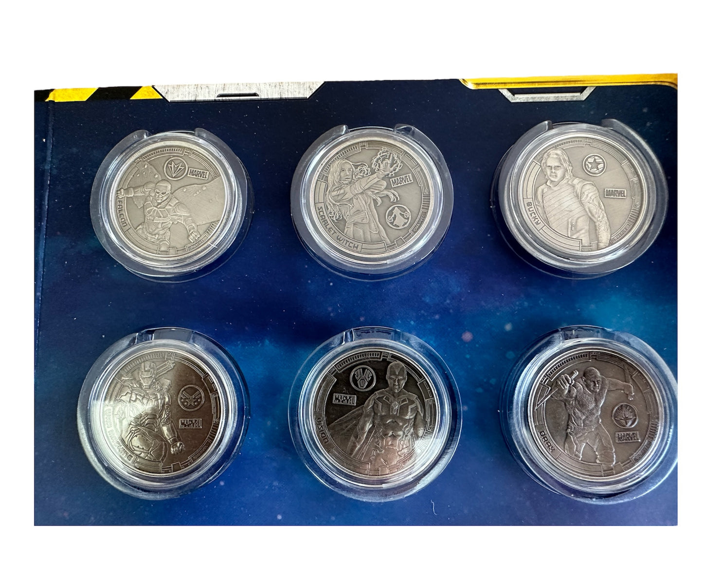 Vintage 2018 Marvel Avengers Infinity War Limited Edition Official Commemorative Coin Collection In Binder - Shop Stock Room Find