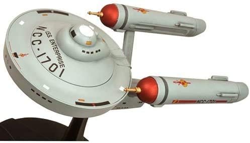 Vintage 2013 Diamond Select Star Trek The Original Series Minimates Mirror Mirror U.S.S. Enterprise Star Ship With Mini Captain Kirk Figure
