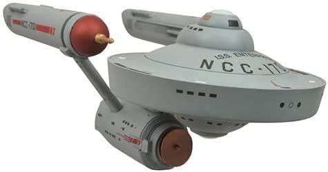 Vintage 2013 Diamond Select Star Trek The Original Series Minimates Mirror Mirror U.S.S. Enterprise Star Ship With Mini Captain Kirk Figure