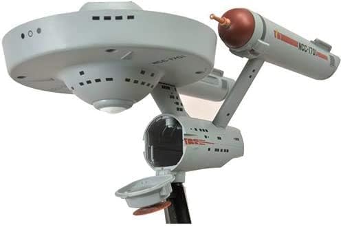 Vintage 2013 Diamond Select Star Trek The Original Series Minimates Mirror Mirror U.S.S. Enterprise Star Ship With Mini Captain Kirk Figure