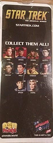 Star Trek: The Original Series Captain James T Kirk Pin Mate by Bif Bang Pow!