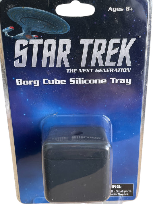 Vintage Diamonds 2015 Star Trek The Next Generation Borg Cube Silicone Tray Mold - For Ice Or Chocolate - Brand New Factory Sealed Shop Stock Room Find