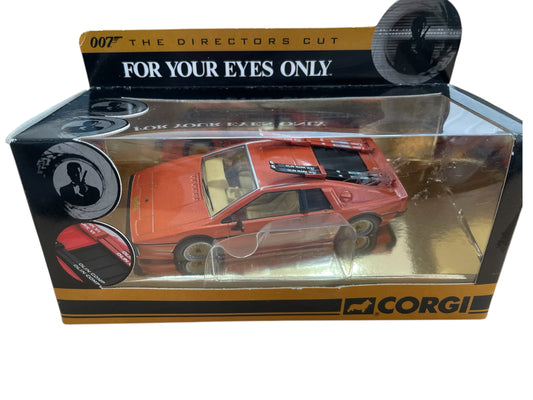 Vintage Corgi 2006 James Bond Directors Cut - For Your Eyes Only - Lotus Esprit Turbo DieCast Model Vehicle - Brand New Shop Stock Room Find