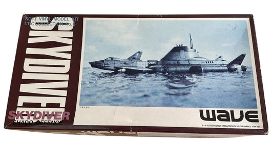 Vintage Wave 1990's Gerry Andersons UFO - SHADO Skydiver Soft Vinyl Model Kit - Former Shop Stock
