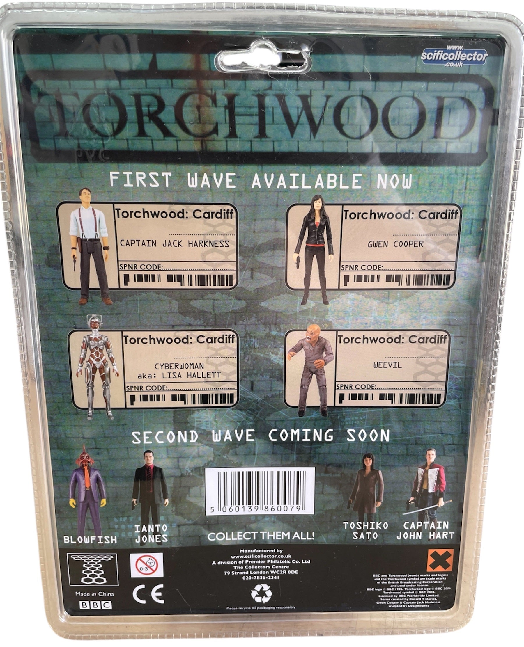 Vintage 2005 Dr Doctor Who Captain Jack Harkness Highly