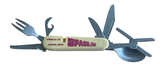 Vintage Laramie 1975 Gerry Andersons Space 1999 Survival Utility Pocket Knife Set - Fantastic Condition Ultra Rare Items