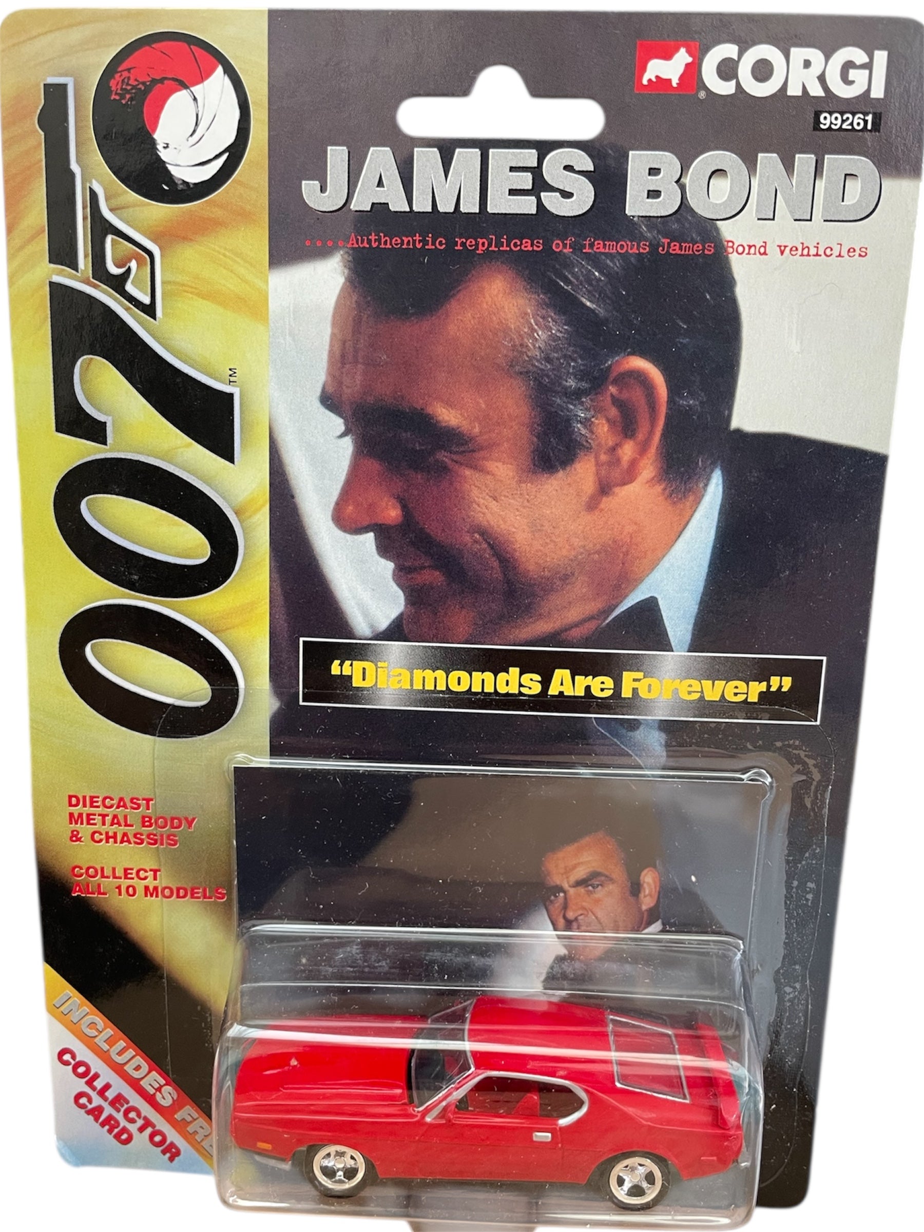 Vintage 1999 Corgi James Bond 007 - Diamonds Are Forever - Ford