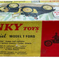 Vintage 1969 Gerry Andersons The Secret Service Dinky Toys Number 109 Gabriel Model T Ford Car Diecast Replica Vehicle - With Display Plinth &amp; Original Box