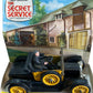 Vintage 1969 Gerry Andersons The Secret Service Dinky Toys Number 109 Gabriel Model T Ford Car Diecast Replica Vehicle - With Display Plinth &amp; Original Box