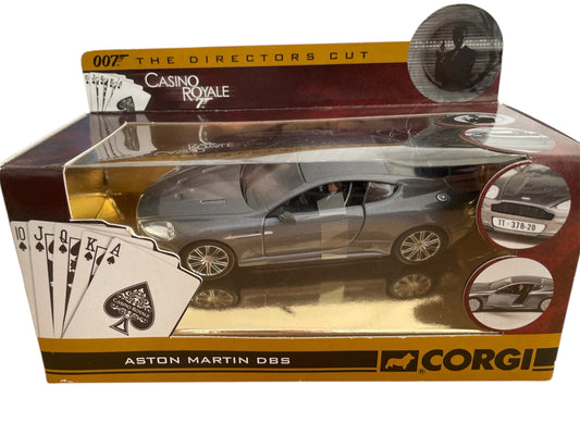 Vintage 2006 Corgi James Bond 007 The Directors Cut Collection - Casino Royale Aston Martin DBS 1:36 Scale Die-Cast Model Car Vehicle No. CC03801 - Brand New Factory Sealed Shop Stock Room Find