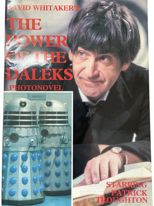 Vintage DWB 1990 Doctor Dr Who David Whitakers The Power Off The Daleks Photonovel - Unsold Former Shop Stock