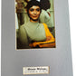 Vintage Gerry Andersons Space 1999 - Framed Photograph With Autographs Of Zienia Merton AKA Sandra Bains - Ultra Rare