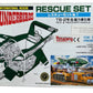 Vintage IMAI 1980's Gerry Andersons Thunderbirds Rescue Set Featuring Thunderbird 2 and The Recovery Vehicle Colour Plastic Model Kit - Factory Sealed Shop Stock Room Find