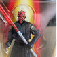 Vintage 1999 Star Wars Episode 1 The Phantom Menace Dark Darth Maul Action Figure With Double Bladed Light Saber And Comm Talk Chip - Brand New Factory Sealed Shop Stock Room Find