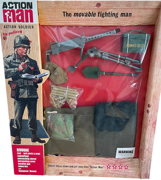 Vintage 2008 Action Man 40th Anniversary Edition - Action Soldiers Bivouac Accessories Set - Brand New Factory Sealed Shop Stock Room Find