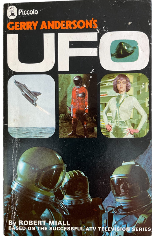 Vintage 1971 Gerry Andersons UFO Paperback Book By Robert Miall - Very Good Condition