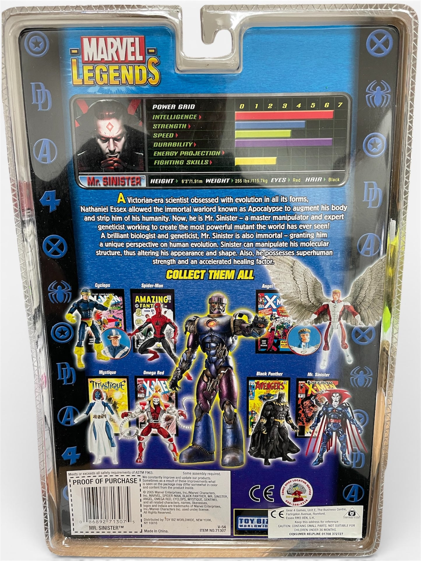 Marvel Legends 10 Mr Sinister Action Figure