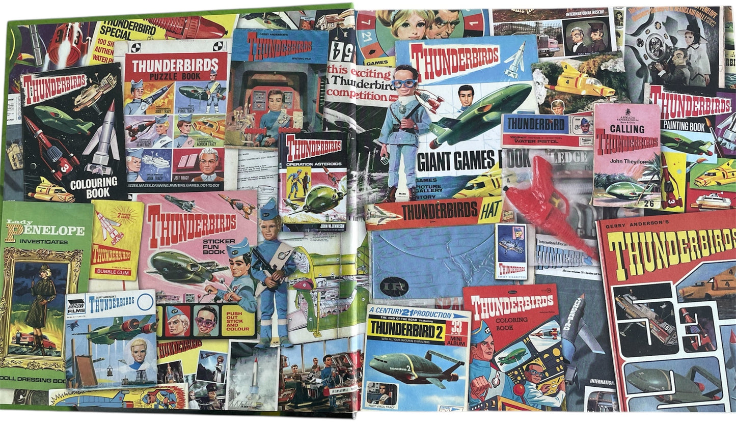 Vintage 2015 A Gerry Andersons Production 50 Years - Thunderbirds The Vault By Marcus Hearn Large Hardback Book - Unsold Former Shop Stock