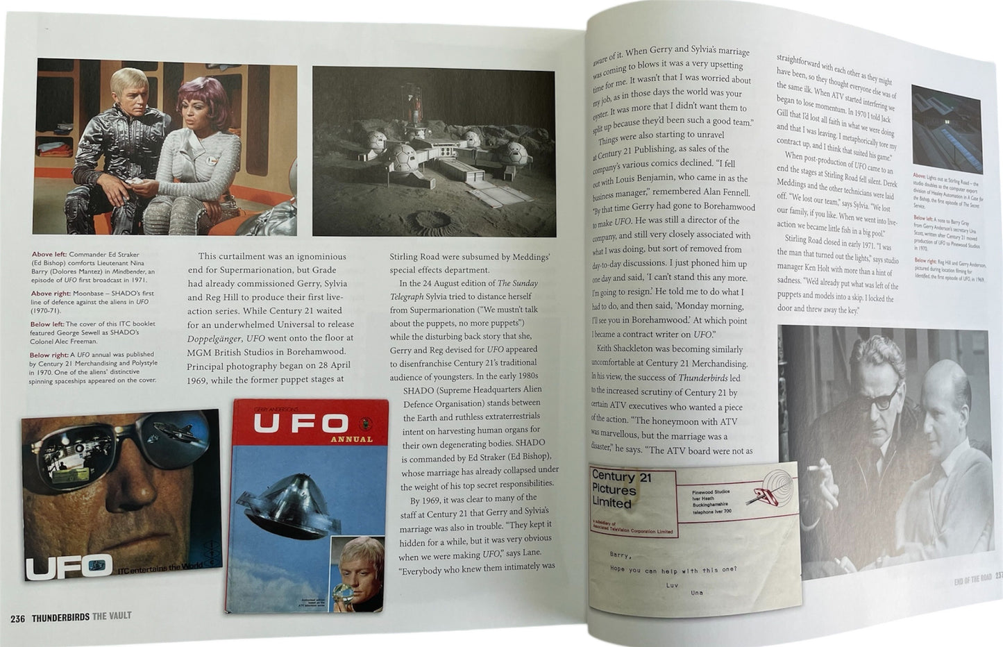 Vintage 2015 A Gerry Andersons Production 50 Years - Thunderbirds The Vault By Marcus Hearn Large Hardback Book - Unsold Former Shop Stock