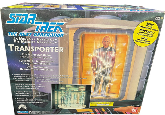 Vintage 1993 Playmates Star Trek The Next Generation Electronic Transporter Chamber Play Set - Brand New Shop Stock Room Find