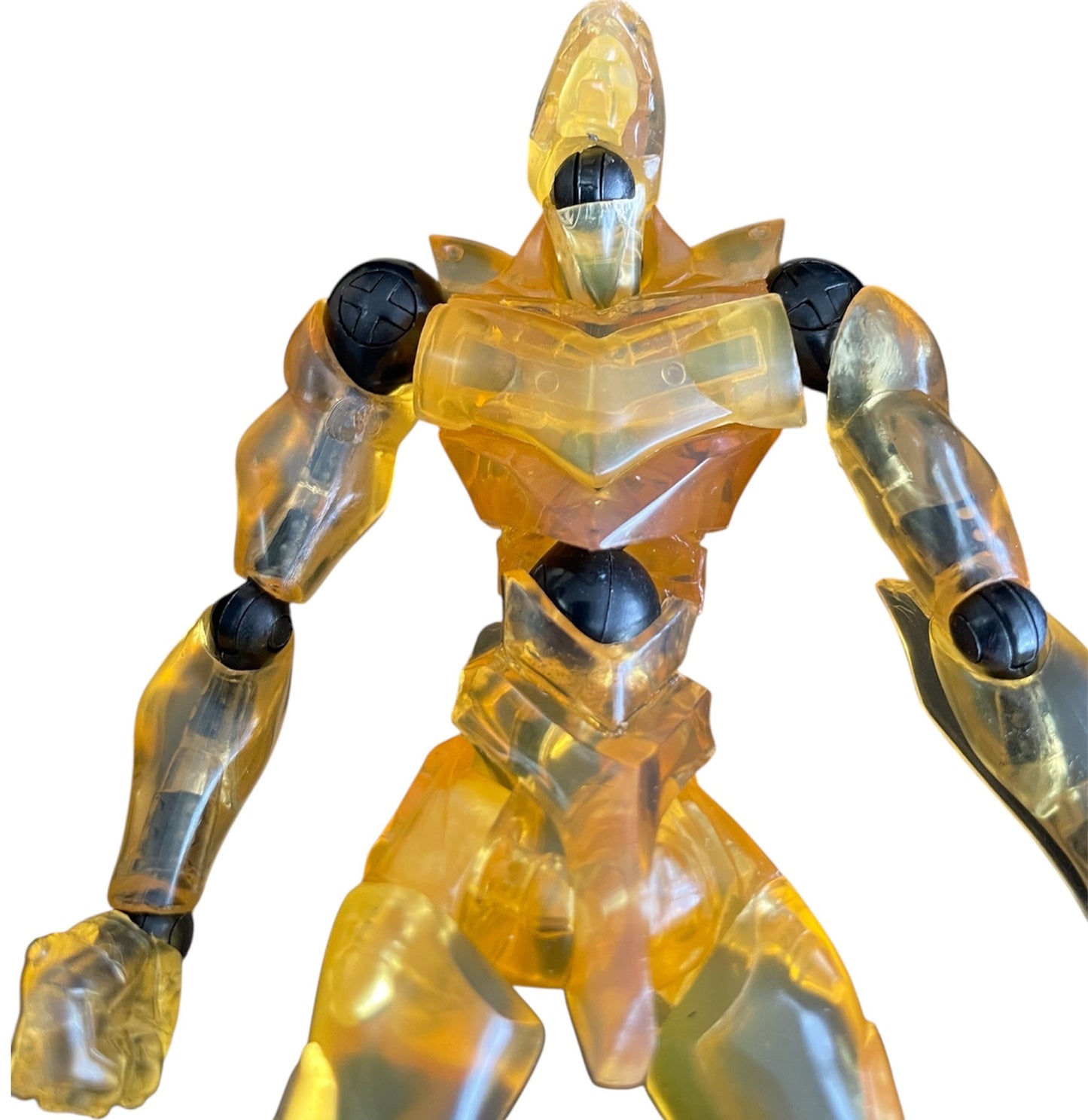 Vintage 2006 Revoltech Katsuhisa Yamaguchi Neon Genesis Evangelion Anime - Series No. 0005 EVA-00 Clear Unit Version Action Figure - Brand New Factory Sealed Shop Stock Room Find