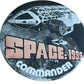 Vintage Badge A Minit 1985 Gerry Andersons Space 1999 (Pink) - Commander 55mm Metal Pin Badge - Fantastic Condition
