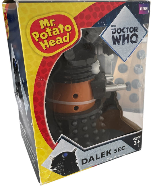 Vintage Underground Toys 2014 Doctor Dr Who - Dalek Sec - Mr Potato Head - Factory Sealed Shop Stock Room Find