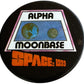 Vintage Gadget Factory 1986 Gerry Andersons Space 1999 - Alpha Moonbase 40mm Metal Pin Badge - Fantastic Condition