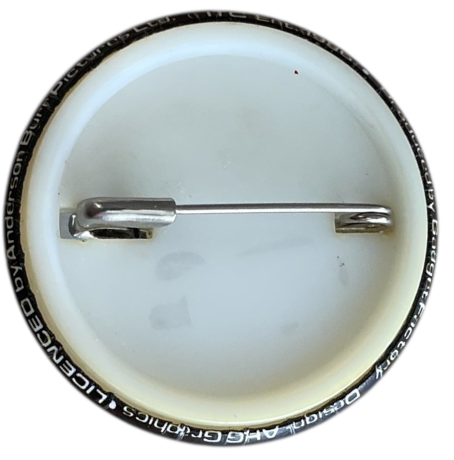 Vintage Gadget Factory 1986 Gerry Andersons Space 1999 - Alpha Moonbase 40mm Metal Pin Badge - Fantastic Condition