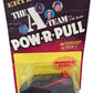 Vintage 1983 ERTL The A Team POW-R-PULL B.A Baracus GMC Die-cast Metal Van 1:48 Scale -With Pull Back And Go Motorized Action - Factory Sealed Former Shop Stock