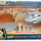 Vintage Galoob 1998 Star Wars Episode 1 Action Fleet Sneak Preview Set - Limited Edition Gian Speeder &amp; Theed Palace Play Set With 4 x Mini Figures - Factory Sealed Shop Stock Room Find